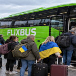 FlixBus am europäischen Busbahnhof