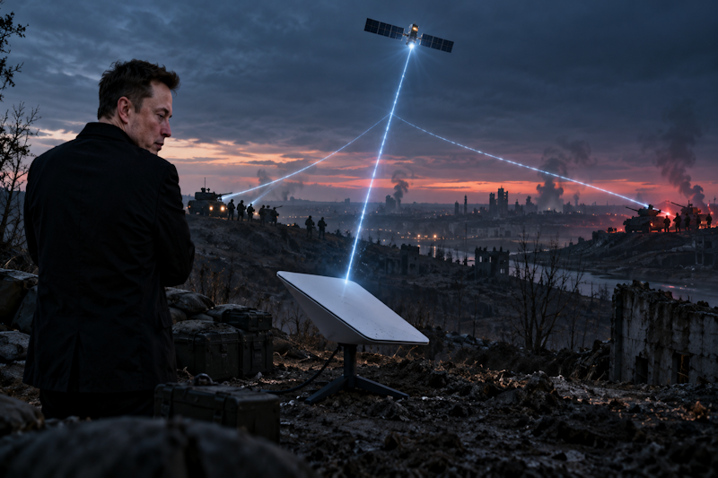 MUSK KRIEG UKRAINE STARLINK