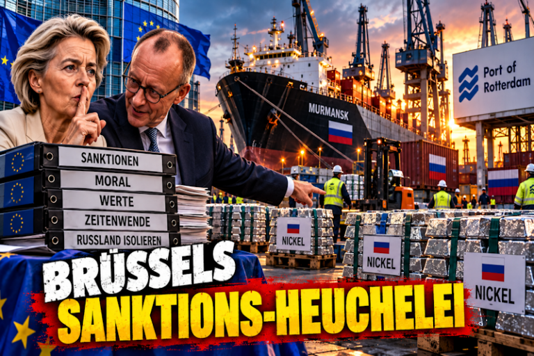 Sanktionsheuchelei im Hafen von Rotterdam