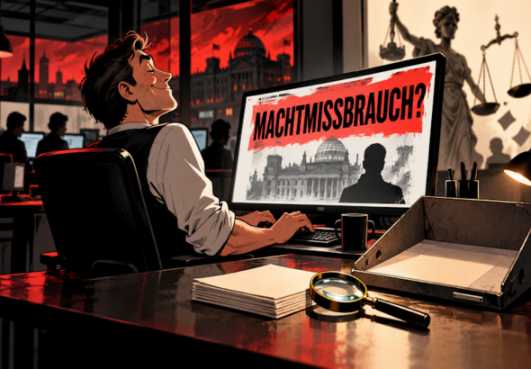 Schlagzeile vor der Beweisakte
