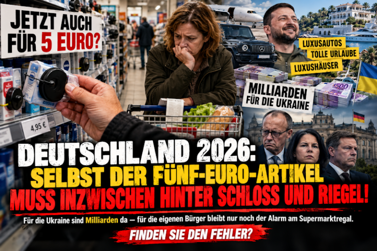 Supermarkt-Alarm und Luxuspolitik 2026