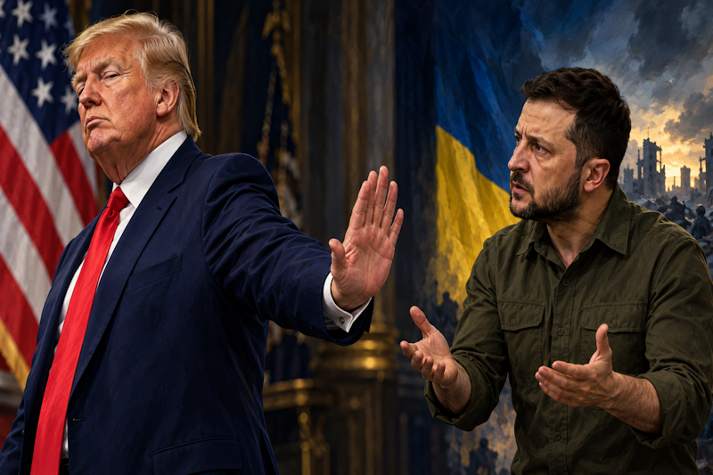 Trump weist Selenskyj zurück