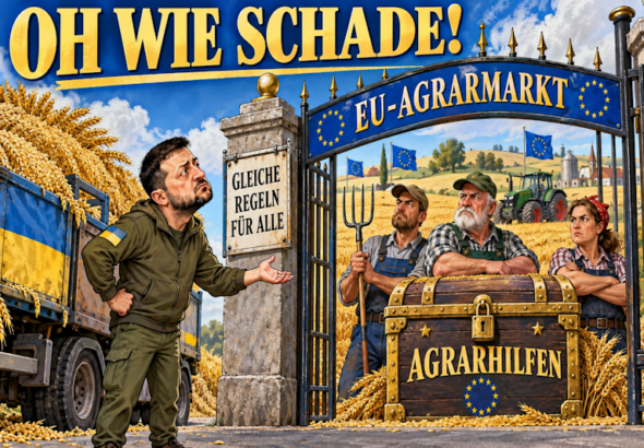 Vor dem verschlossenen EU-Agrarmarkt