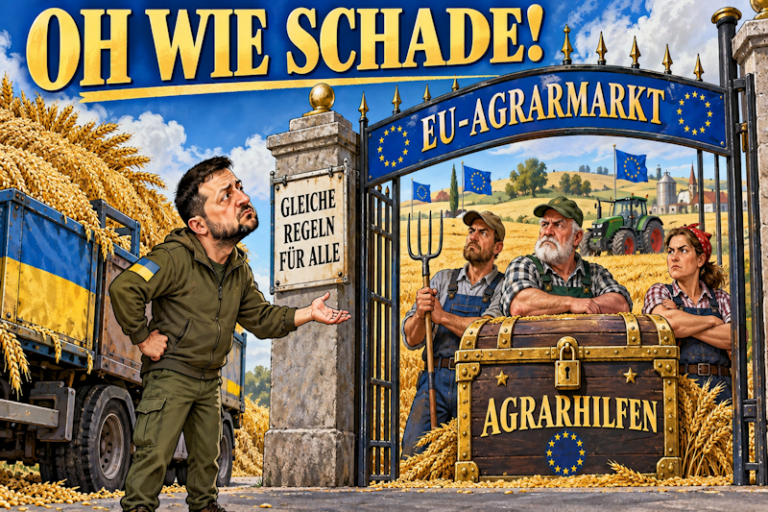 Vor dem verschlossenen EU-Agrarmarkt