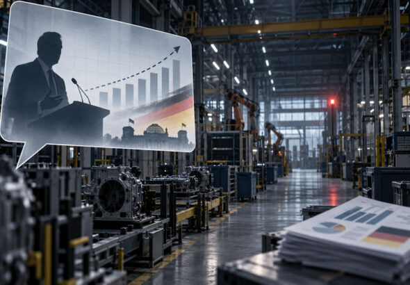 Warnsignal in der stillen Fabrik