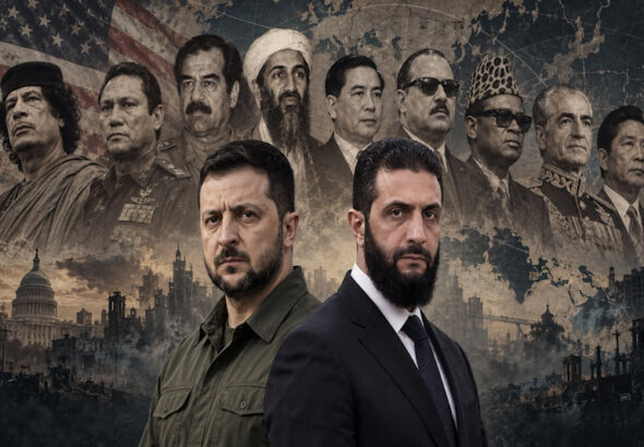 Zelenskyj und al-Scharaa im historischen Machtpanorama